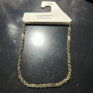 SUGARFIX By BAUBLEBAR Mixed Link Chain Necklace - 17” L  with 3” Extender - NEW!